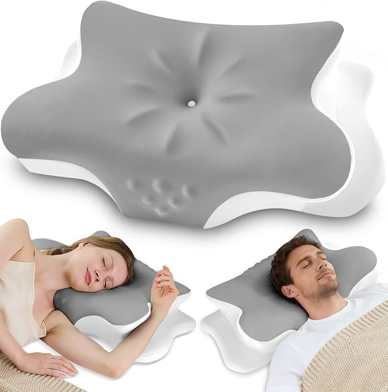 Contoured Side Sleeper Pillow | Neck Support