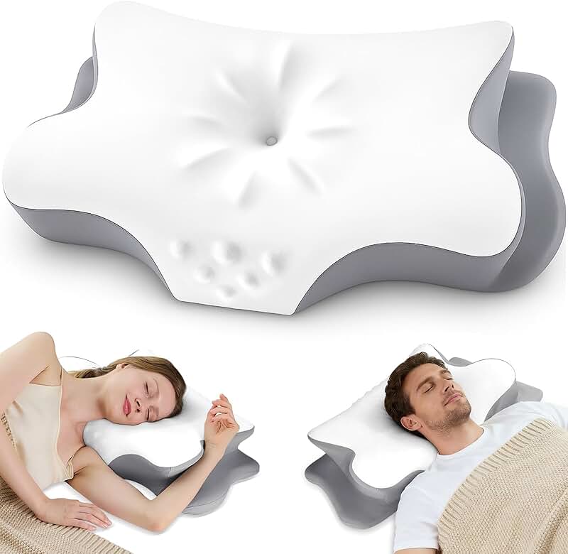 Contoured Side Sleeper Pillow | Neck Support