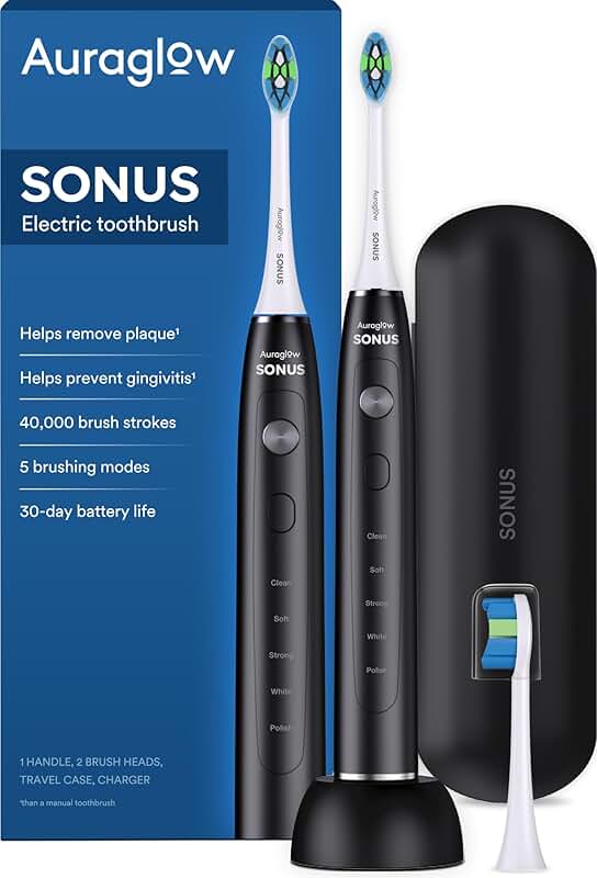 Smart Electric Toothbrush with 5 Cleaning Modes