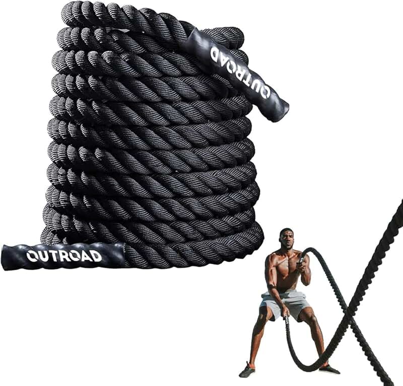 36" Ergonomic Tricep Pull Down Rope